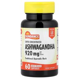 선댄스 비타민 Sundance Vitamins, 초고농축 아슈와간다, 빠른 방출 캡슐 60정(캡슐 1정당 460mg)