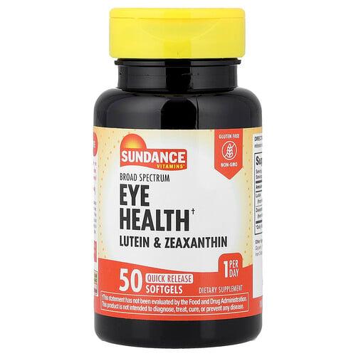 선댄스 비타민 Sundance Vitamins, 눈 건강, 루테인 & 제아잔틴, 속방형 소프트젤 50정 상품 이미지