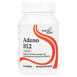 Seeking Health, 아데노 B12, 3,000mcg, 사탕 정제 60정