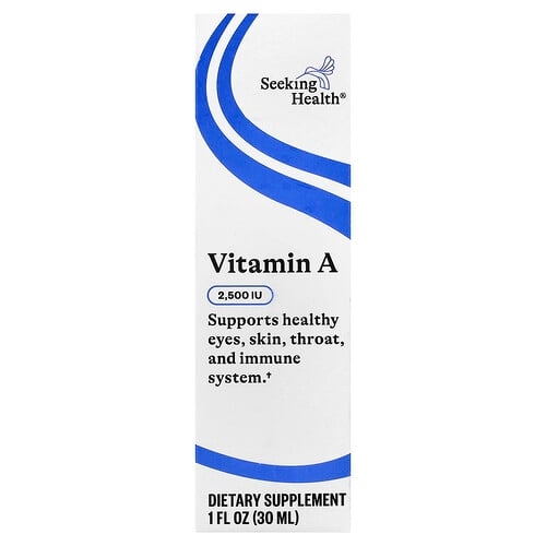 Seeking Health, 액상 비타민A, 750mcg(2,500IU), 30ml(1fl oz) 상세 이미지