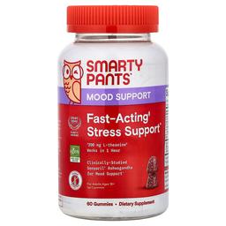 스마티팬츠 SmartyPants, 빠른 작용 스트레스 완화제, 혼합 베리, 구미젤리 60개