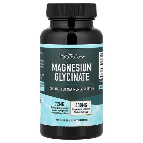 SMNutrition, 마그네슘 글리신산, 캡슐 120정(캡슐 1정당 36mg) 상품 이미지