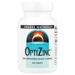 소스 네츄럴 Source Naturals, OptiZinc®, 240정