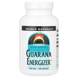 소스 네츄럴 Source Naturals, Guarana Energizer™, 100정