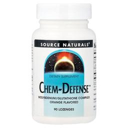 소스 네츄럴 Source Naturals, Chem-Defense™, 오렌지, 사탕 정제 90정