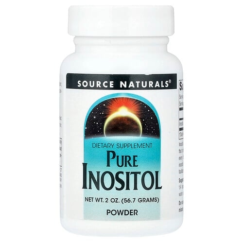 소스 네츄럴 Source Naturals, 순수 이노시톨 분말, 56.7g(2oz) 상세 이미지