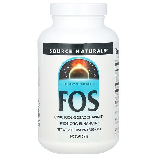 소스 네츄럴 Source Naturals, FOS 분말, 200g(7.05oz) 상세 이미지