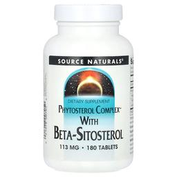 소스 네츄럴 Source Naturals, 베타-시토스테롤 함유 Phytsterol Complex™, 180정(1정당 113mg)