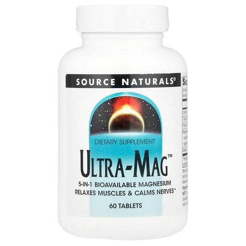 소스 네츄럴 Source Naturals, Ultra-Mag™, 60정 상품 이미지