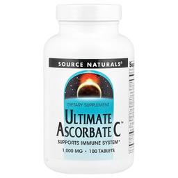소스 네츄럴 Source Naturals, Ultimate 아스코베이트 C™, 100정