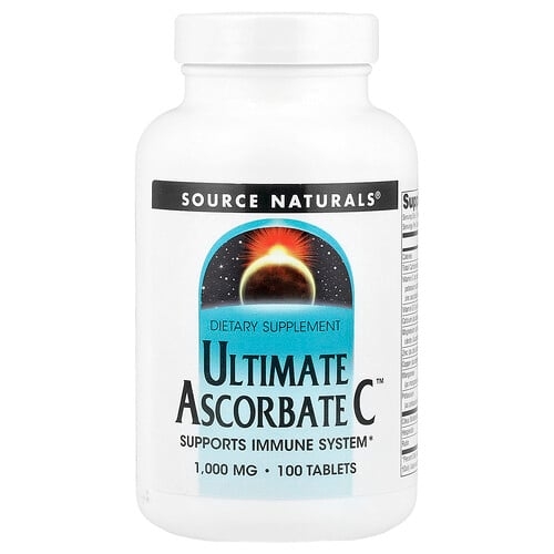 소스 네츄럴 Source Naturals, Ultimate 아스코베이트 C™, 100정 상세 이미지