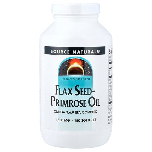 소스 네츄럴 Source Naturals, 아마씨드 프림로즈 오일, 소프트젤 180정 상세 이미지