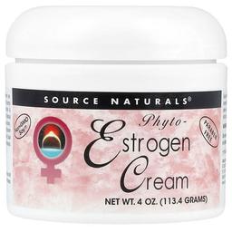 소스 네츄럴 Source Naturals, 피토에스트로겐 크림, 113.4g(4oz)