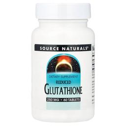소스 네츄럴 Source Naturals, 환원형 글루타치온, 60정