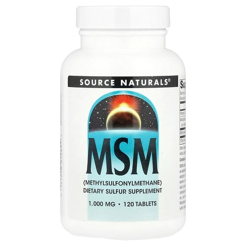 소스 네츄럴 Source Naturals, MSM, 120정 상세 이미지