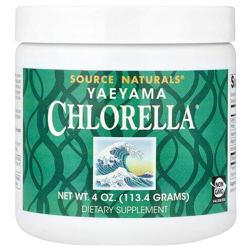 소스 네츄럴 Source Naturals, Yaeyama Chlorella®, 113.4g(4oz) 상품 이미지