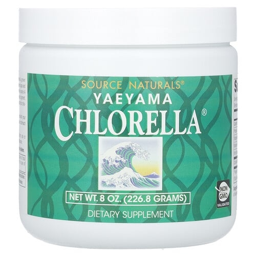 소스 네츄럴 Source Naturals, Yaeyama Chlorella®, 226.8g(8oz) 상세 이미지