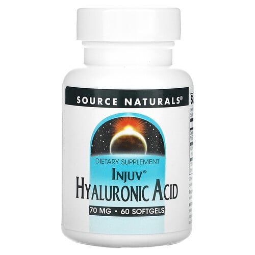 소스 네츄럴 Source Naturals, Injuv 히알루론산, 소프트젤 60정 상세 이미지