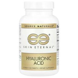 소스 네츄럴 Source Naturals, Skin Eternal®, 히알루론산, 120정