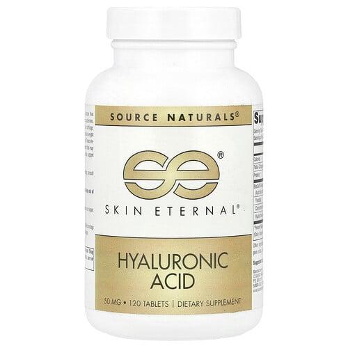 소스 네츄럴 Source Naturals, Skin Eternal®, 히알루론산, 120정 상품 이미지