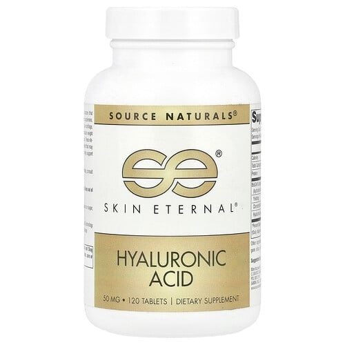 소스 네츄럴 Source Naturals, Skin Eternal®, 히알루론산, 120정 상세 이미지