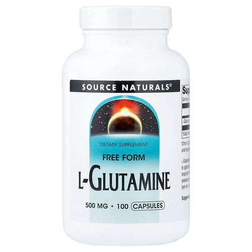 소스 네츄럴 Source Naturals, L-글루타민, 500 밀리그램, 100 캡슐 상세 이미지