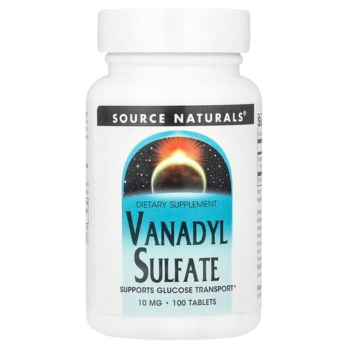 소스 네츄럴 Source Naturals, 바나딜 황산염, 10mg, 100정 상세 이미지