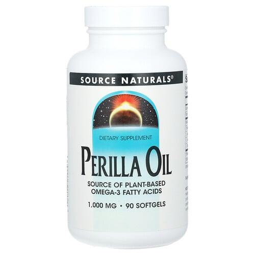 소스 네츄럴 Source Naturals, 들깨오일, 소프트젤 90정(소프트젤 1정당 333mg) 상품 이미지