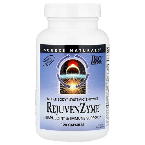 소스 네츄럴 Source Naturals, RejuvenZyme™, 캡슐 120정 상세 이미지