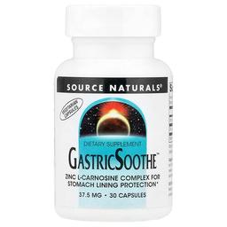 소스 네츄럴 Source Naturals, GastricSoothe, 37.5mg, 캡슐 30정