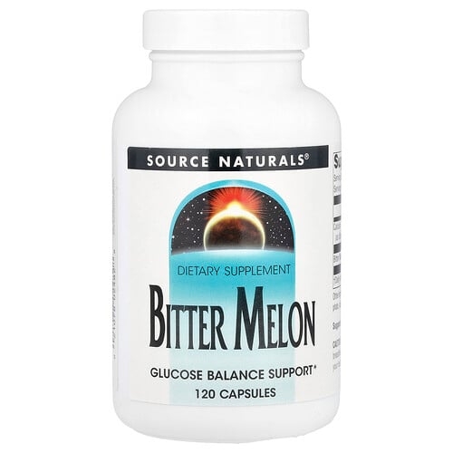 소스 네츄럴 Source Naturals, 비터 멜론, 캡슐 120정 상세 이미지