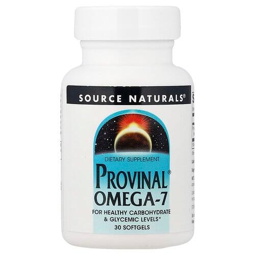 소스 네츄럴 Source Naturals, Provinal® 오메가7, 소프트젤 30정 상품 이미지
