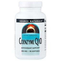 소스 네츄럴 Source Naturals, 코엔자임 Q10, 200mg, 소프트젤 90정