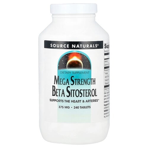 소스 네츄럴 Source Naturals, 메가 스트렝스 베타 시토스테롤, 240정 상세 이미지