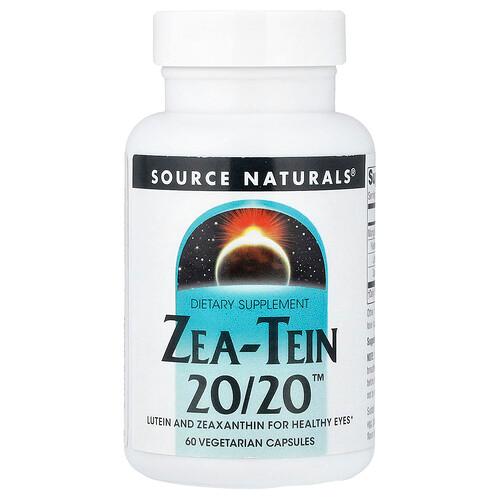 소스 네츄럴 Source Naturals, Zea-Tein 20/20™, 베지 캡슐 60정 상품 이미지