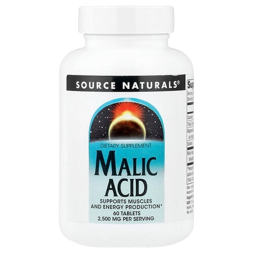 소스 네츄럴 Source Naturals, 말산, 60정 상세 이미지