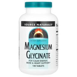 소스 네츄럴 Source Naturals, 마그네슘 글리시네이트, 180정