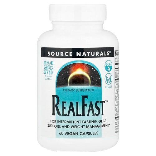 소스 네츄럴 Source Naturals, RealFast™, 베지 캡슐 60정 상품 이미지