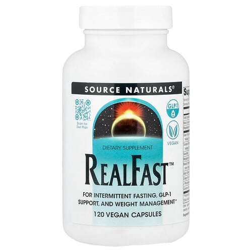 소스 네츄럴 Source Naturals, RealFast™, 베지 캡슐 120정 상세 이미지