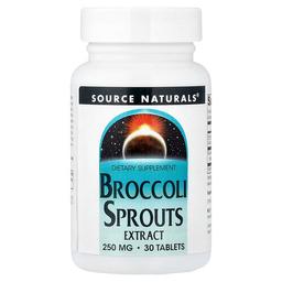 소스 네츄럴 Source Naturals, 브로콜리 새싹 추출물, 30정