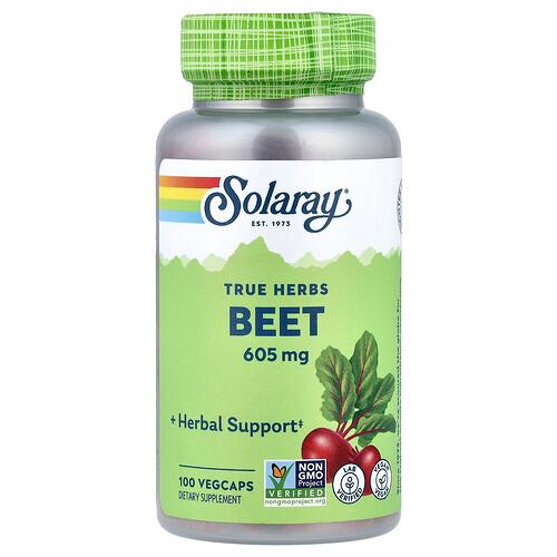 소라레이 Solaray, 비트, 605 mg, 100 베지캡 상품 이미지