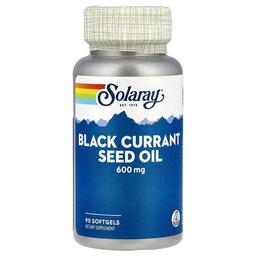 소라레이 Solaray, 블랙커런트씨오일, 600mg, 소프트젤 90정