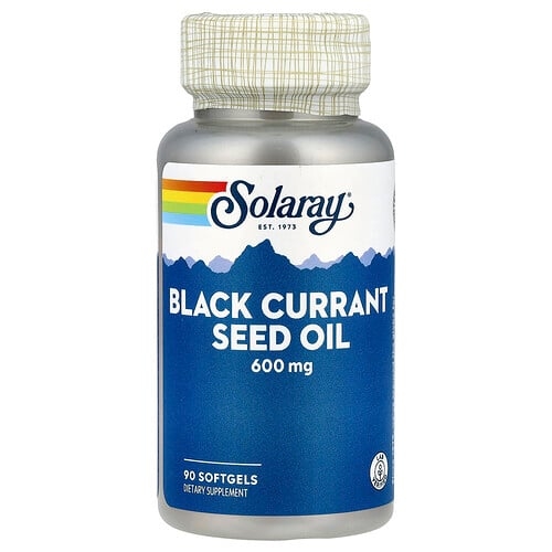 소라레이 Solaray, 블랙커런트씨오일, 600mg, 소프트젤 90정 상세 이미지