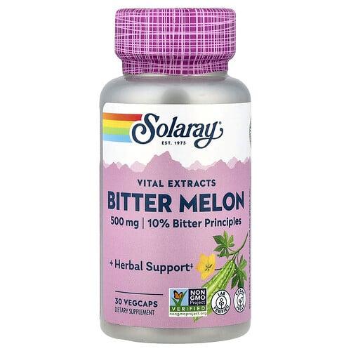 소라레이 Solaray, 여주 열매 추출물, 500mg, 베지 캡슐 30정 상품 이미지