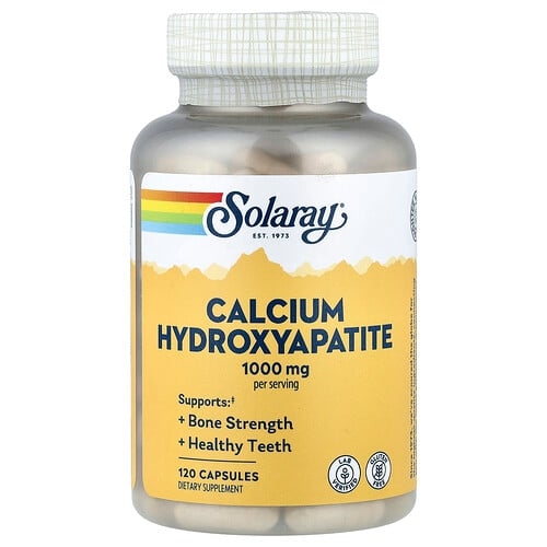 소라레이 Solaray, 칼슘하이드록시아파타이트, 캡슐 120정(캡슐 1정당 250mg) 상세 이미지