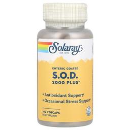 소라레이 Solaray, 장용성 SOD 2000 Plus™, 베지 캡슐 100정