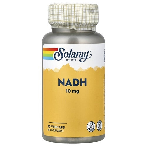 소라레이 Solaray, NADH, 10mg, 베지 캡슐 30정 상세 이미지