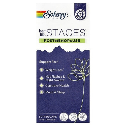 소라레이 Solaray, Her Lifestages™, 폐경기 이후, 베지 캡슐 60정 상세 이미지