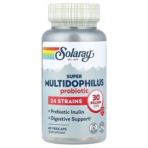 소라레이 Solaray, Super Multidophilus 프로바이오틱, 베지 캡슐 60정 상품 이미지