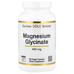 캘리포니아 골드 뉴트리션 California Gold Nutrition, 마그네슘글리신산, 베지 캡슐 180정(캡슐당 133mg)